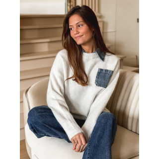 Pull Judi - Gris clair