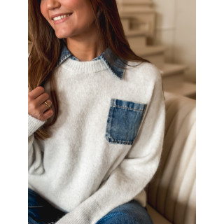 Pull Judi - Gris clair