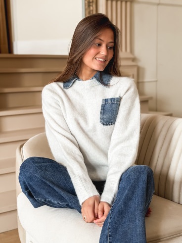 Pull Judi - Gris clair