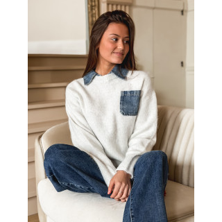 Pull Judi - Gris clair
