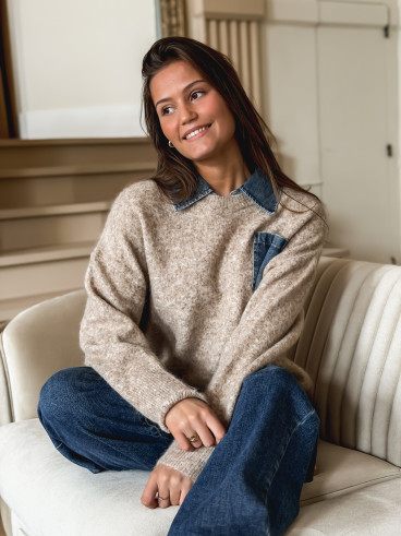 Pull Judi - Taupe Pull Judi - Taupe