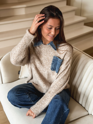 Pull Judi - Taupe Pull Judi - Taupe
