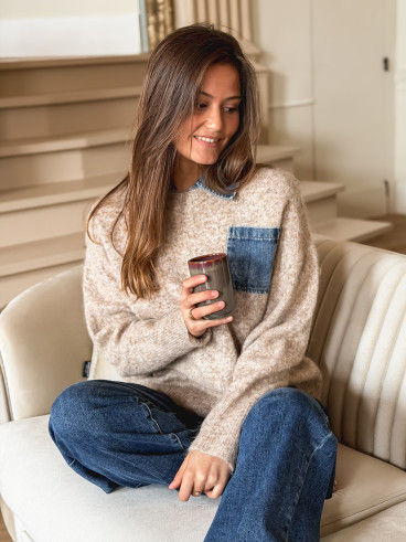 Pull Judi - Taupe Pull Judi - Taupe