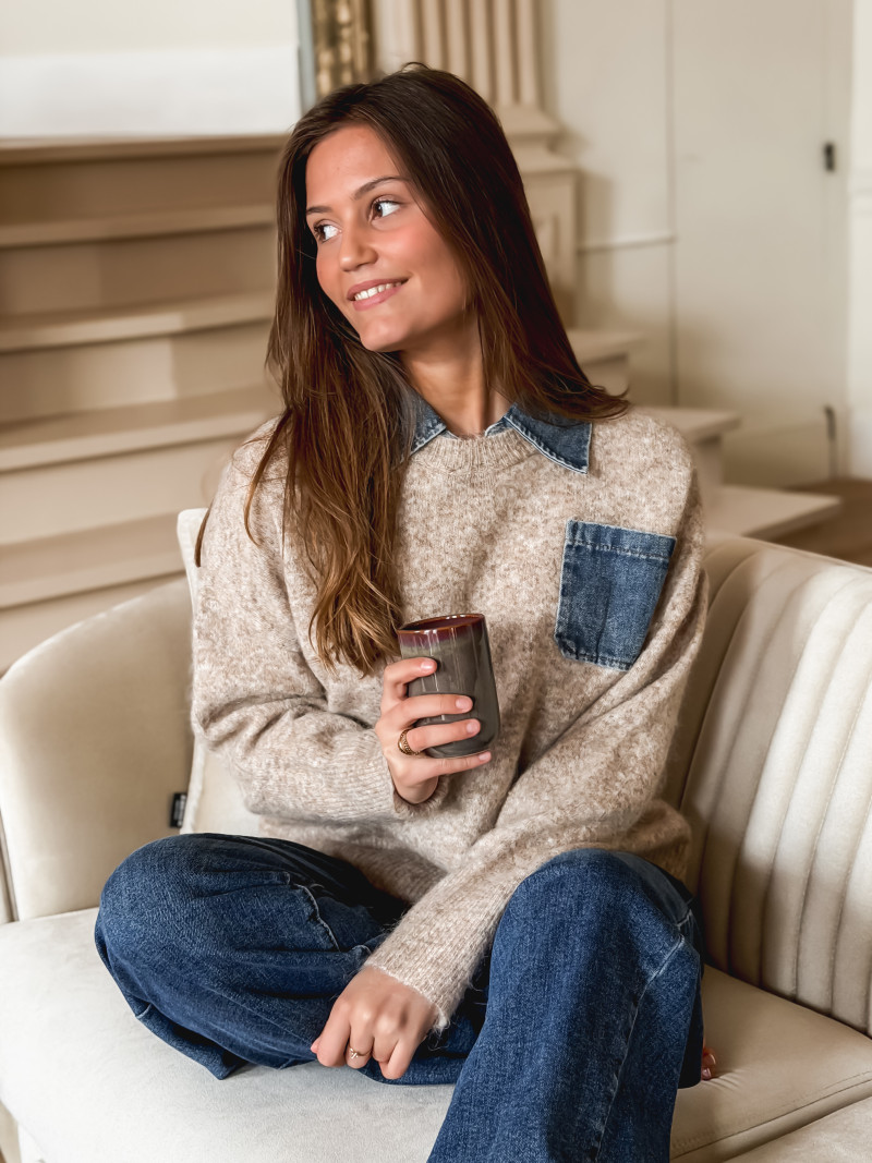 Pull Judi - Taupe Pull Judi - Taupe