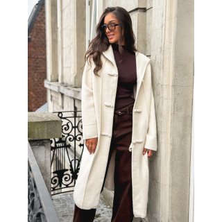 Manteau long Aléssia - Crème