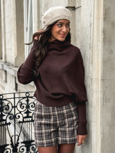 Pull Ayla - Chocolat