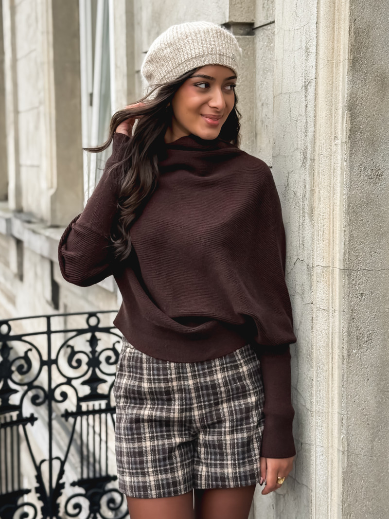 Pull Ayla - Chocolat Pull Ayla - Chocolat