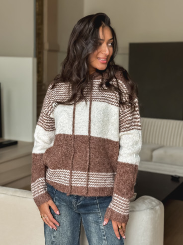 Pull Ophélie - Camel Pull Ophélie - Camel
