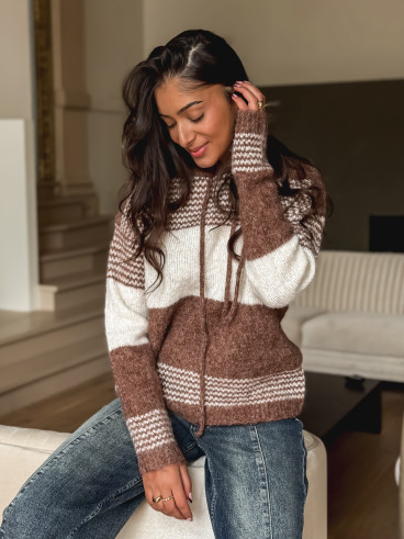 Pull Ophélie - Camel