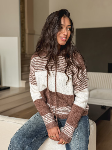 Pull Ophélie - Camel Pull Ophélie - Camel