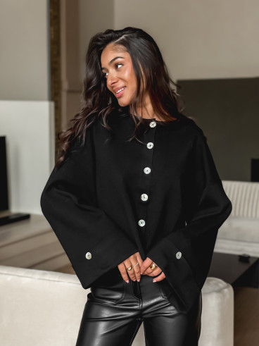 Gilet Aéliane - Noir