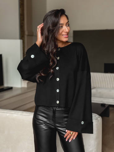 Gilet Aéliane - Noir