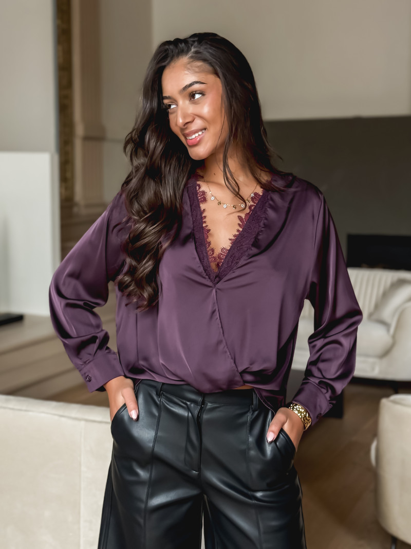Blouse Siréna - Bordeaux
