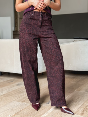 Jeans Maïana - Bordeaux