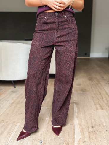 Jeans Maïana - Bordeaux