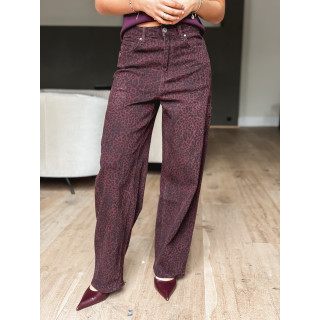 Jeans Maïana - Bordeaux