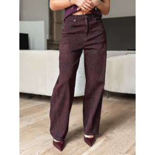 Jeans Maïana - Bordeaux