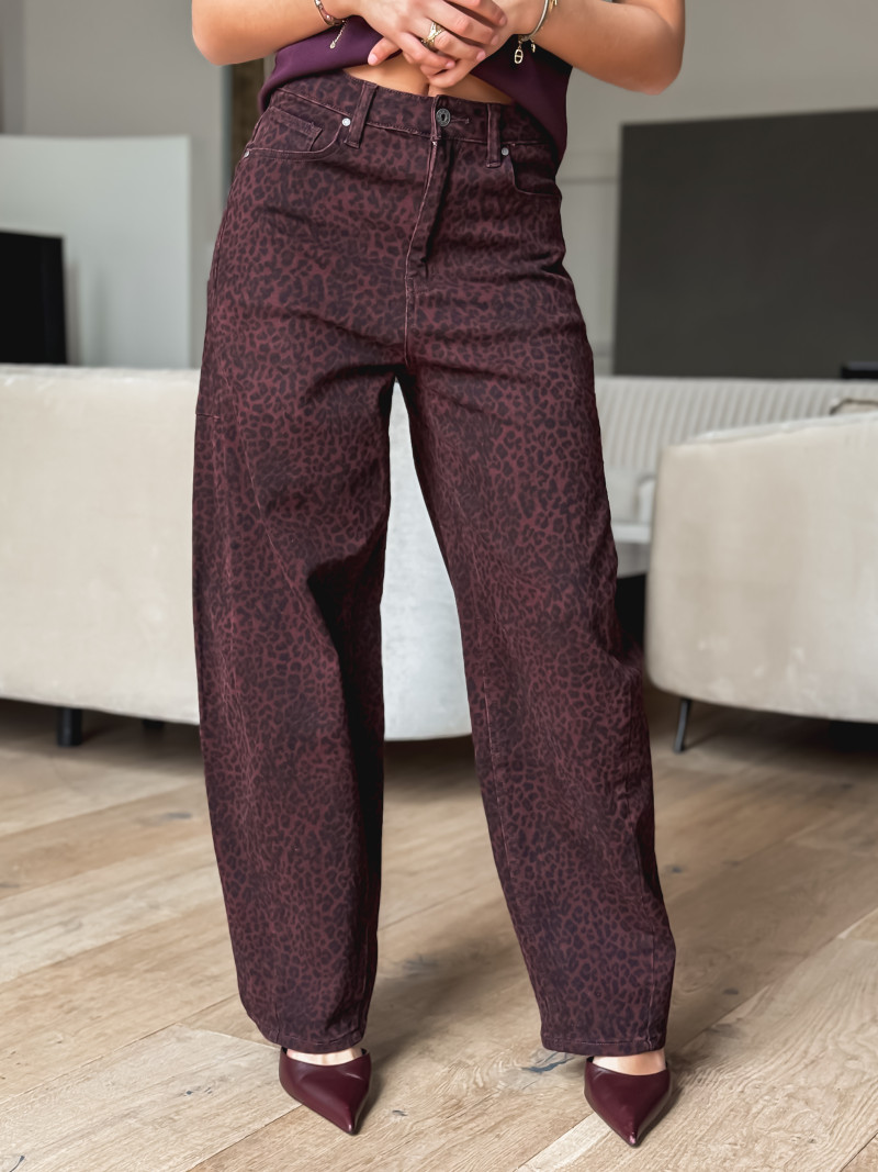 Jeans Maïana - Bordeaux