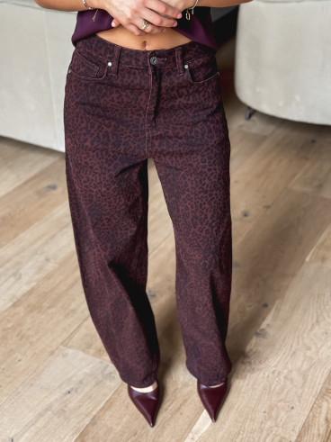 Jeans Maïana - Bordeaux
