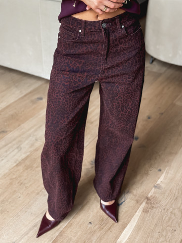 Jeans Maïana - Bordeaux
