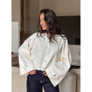 Gilet Aéliane - Crème