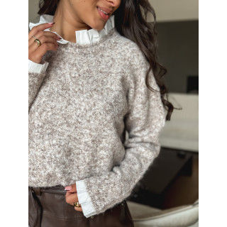 Pull Kéliana - Taupe