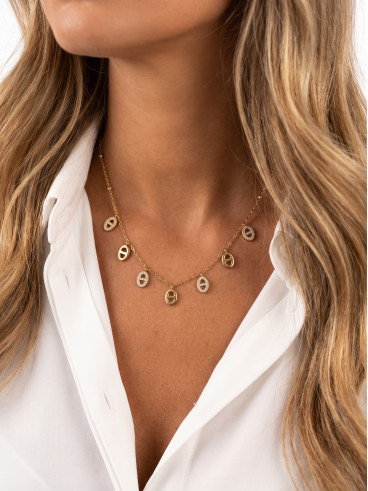 Collier Helenia - Doré