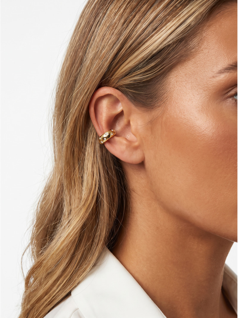 Faux piercing Noeva - Doré