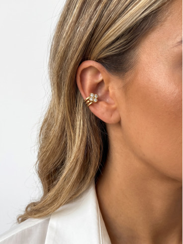 Faux piercing Franca - Doré