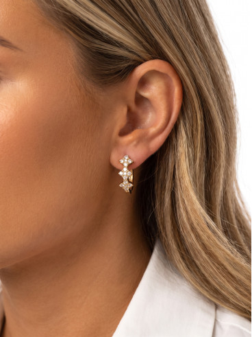 Boucles d'oreilles Anabela - Doré