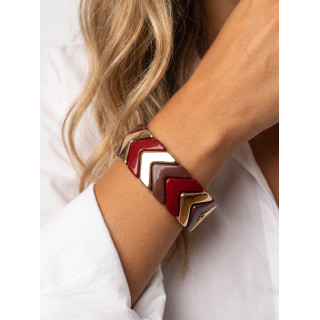 Bracelet Rosaria - bordeaux