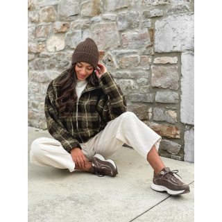 Gilet teddy Milly - Vert