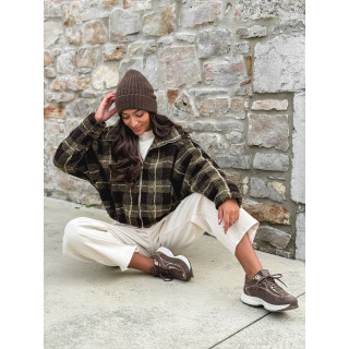 Gilet teddy Milly - Vert