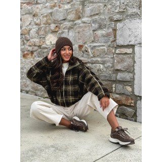 Gilet teddy Milly - Vert