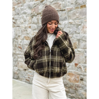 Gilet teddy Milly - Vert