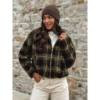 Gilet teddy Milly - Vert