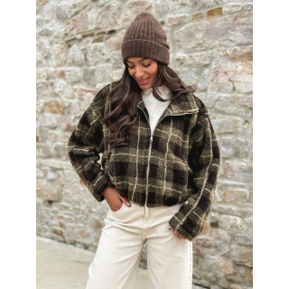 Gilet teddy Milly - Vert