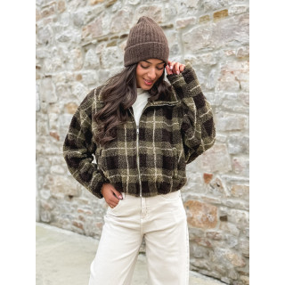 Gilet teddy Milly - Vert