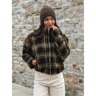 Gilet teddy Milly - Vert