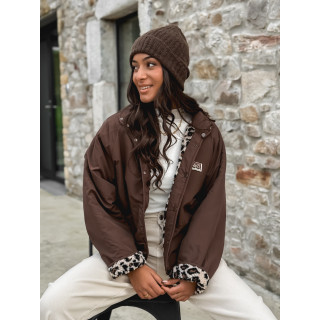 Veste réversible Léara - Chocolat