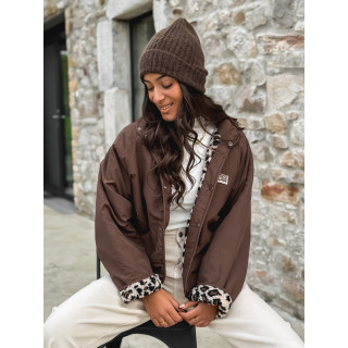Veste réversible Léara - Chocolat
