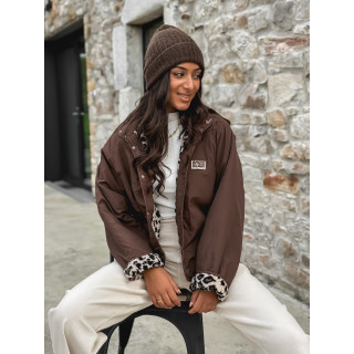 Veste réversible Léara - Chocolat