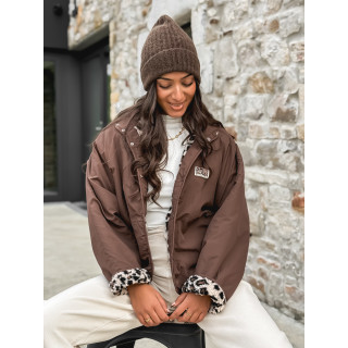 Veste réversible Léara - Chocolat