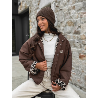 Veste réversible Léara - Chocolat