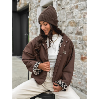 Veste réversible Léara - Chocolat