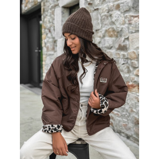 Veste réversible Léara - Chocolat