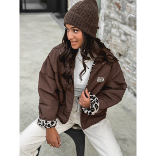 Veste réversible Léara - Chocolat