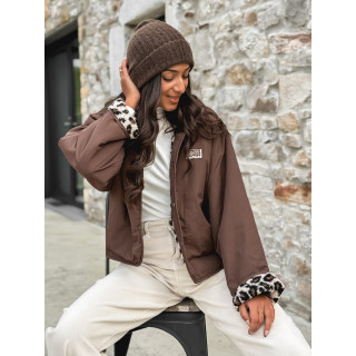 Veste réversible Léara - Chocolat