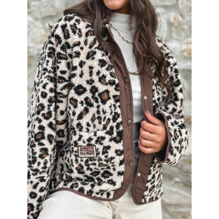 Veste réversible Léara - Chocolat