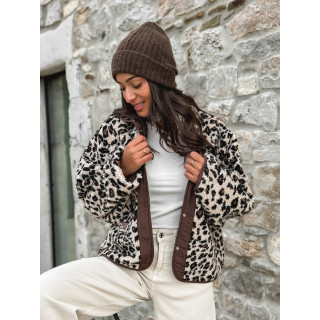 Veste réversible Léara - Chocolat
